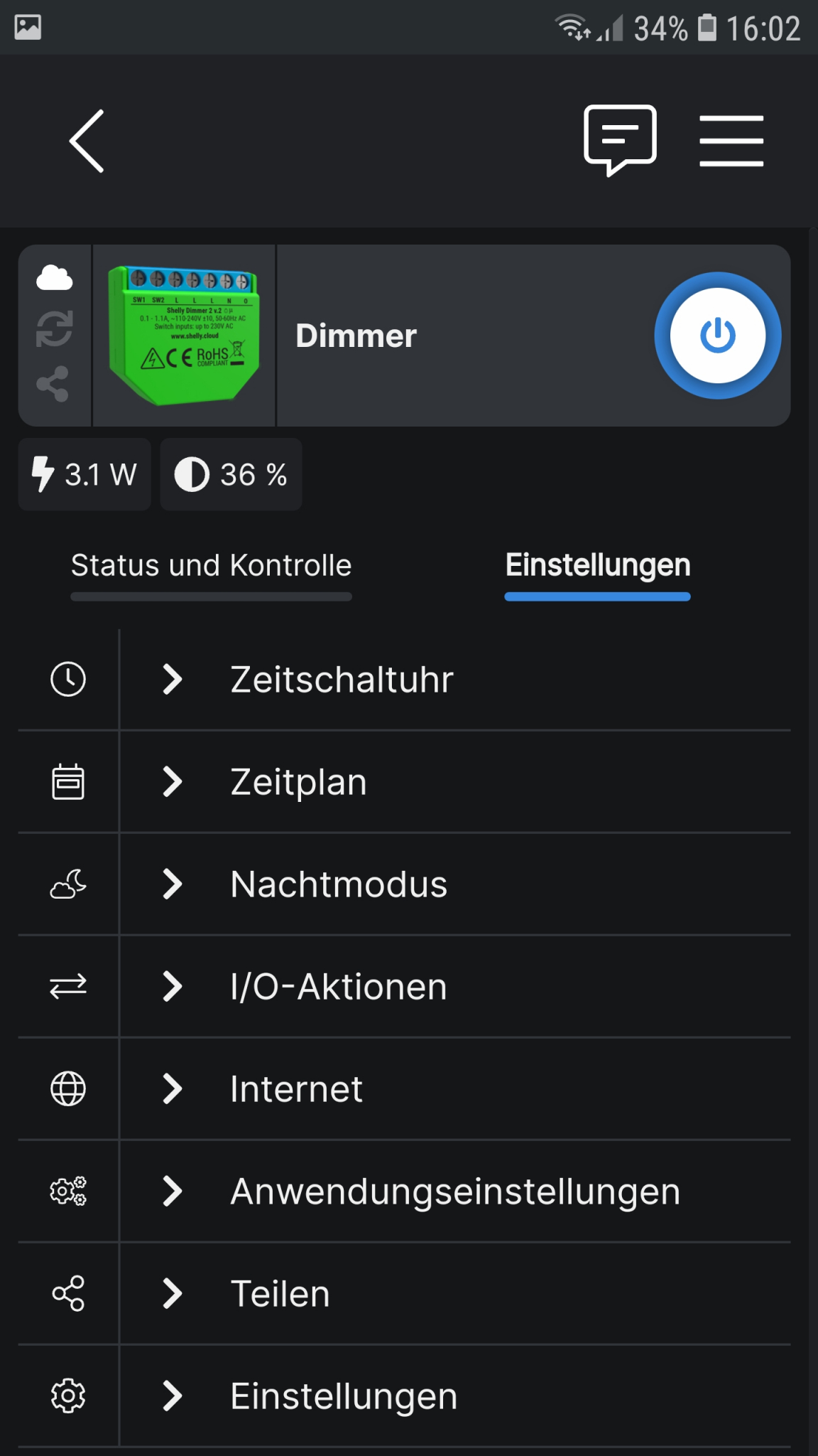 Shelly Dimmer 2 Anleitung zu Installation & Inbetriebnahme