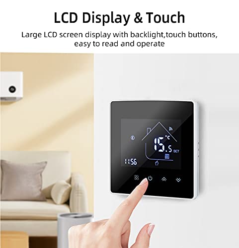 Touch Display vom Beok Smart Thermostat