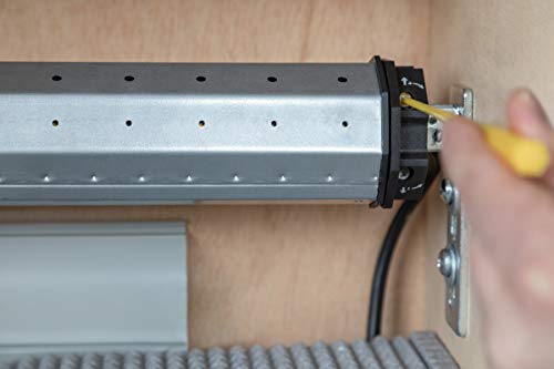 Schellenberg Rolladenmotor Montage in den Rollladenkasten