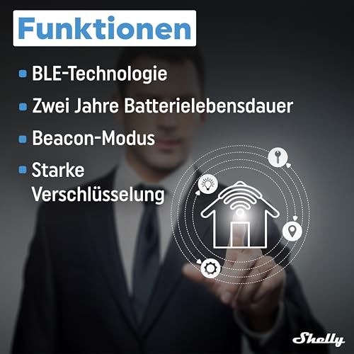 Shelly BLU Wall Switch Einrichtung in der Shelly App auf dem Smartphone