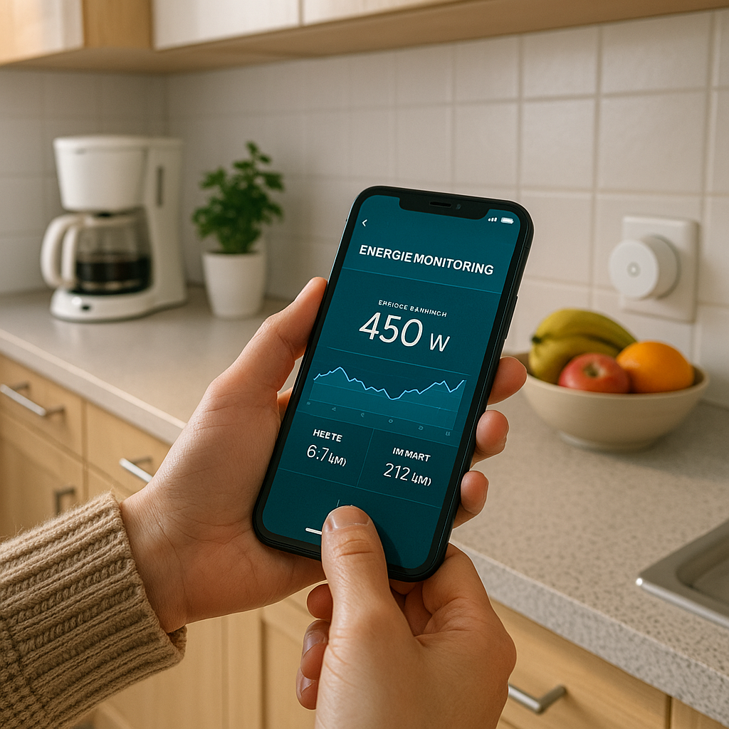 Haushaltsgeräte mit Energiekosten-Messgerät zur Erkennung von Stromfressern im Haushalt