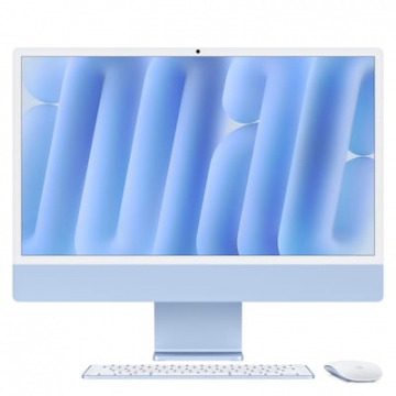 Apple iMac 24" Retina 4,5K 2024 M4/24/1TB 10C GPU Blau BTO