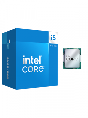 Intel Core i5-14500 Raptor Lake-S CPU - 14 Kerne - 2.6 GHz - Intel LGA1700 - Intel Boxed (mit Kühler)
