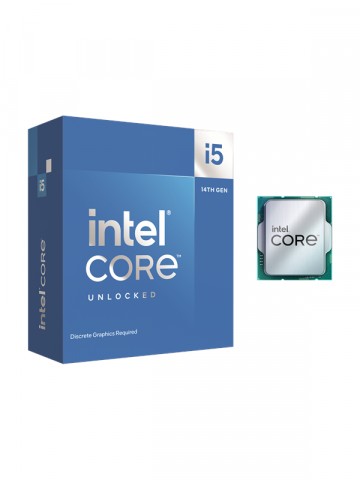 Intel Core i5-14600KF Raptor Lake-S CPU - 14 Kerne - 3.5 GHz - Intel LGA1700 - Intel Boxed (ohne Kühler)