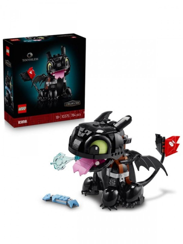 LEGO Icons 10375 Drachenzähmen Leicht Gemacht: Ohnezahn