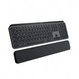 Logitech MX Keys S Plus Graphite + MX Palm Rest (Handballenauflage), USB-C/A, Bluetooth, Logi Bold Adapter, Windows- und Mac Layout, Management via Logitech Options+