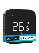 Meross MEROSS MTS215BMA-B(EU) Smarter Wi-Fi Thermostat (Schwarz)