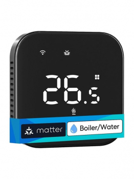 Meross MEROSS MTS215BMA-B(EU) Smarter Wi-Fi Thermostat (Schwarz)