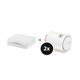 Netatmo Heizkörperthermostat Starter Set mit 2 Thermostaten - Weiß