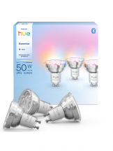 Philips Hue Essential GU10 - Smart Spotlight - 345 Lumen - 4.7 W - 3 pack