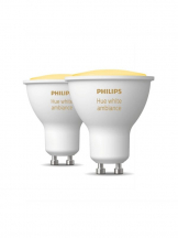 Philips Hue White Ambiance GU10 Spotlight - Doppelpack