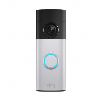 Ring Battery Video Doorbell Plus (2nd Gen) - Silber