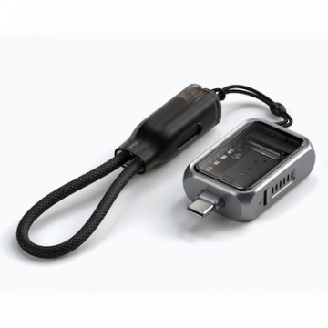 Satechi Mini-NVMe-SSD-Gehäuse USB-C Space Grau