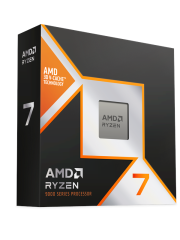 AMD Ryzen 7 9850X3D CPU - 8 Kerne - 4.7 GHz - AMD AM5 - AMD Boxed (ohne Kühler)