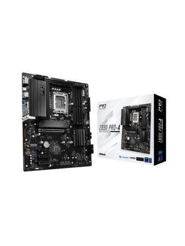 ASRock Z890 PRO-A Mainboard - Intel Z890 - Intel LGA1851 - DDR5 RAM - ATX