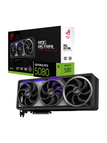ASUS GeForce RTX 5080 ROG Astral OC - 16GB GDDR7 RAM - Grafikkarte