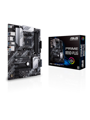 ASUS PRIME B550-PLUS Mainboard - AMD B550 - AMD AM4 - DDR4 RAM - ATX