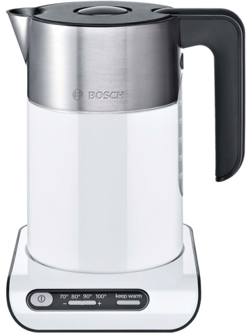 Bosch Wasserkocher Styline TWK8611P - Weiß/Anthrazit - 2400 W