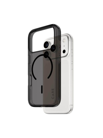 CARE by PanzerGlass Flagship Case Urban Explorer Smokey w. Black MagSafe iPhone 17 Pro