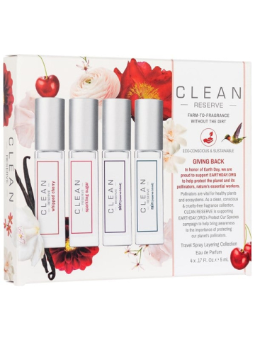 Clean Giftset with 4 x 5 ml