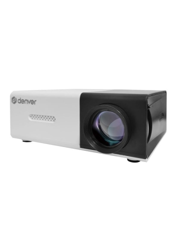 DENVER Projektoren PR-1000 - Mini projector with included power adaptor and HDMI cables. - 320 x 240 - 30 lumens
