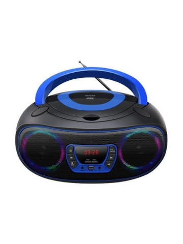 DENVER TCL-212BT - Blue - Boombox - CD - FM - USB - Bluetooth
