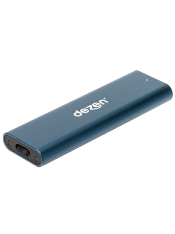 dezen M.2 Premium NVMe Enclosure USB 3.2 Gen 2 - Blau