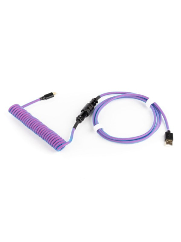 DUTZO Coiled Aviator USB-C cable - Purple - Upgrade-Zubehör - Lila