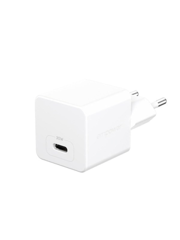 empower by PanzerGlass Turbo 30W Charger Single USB-C | EU Plug | Silver White