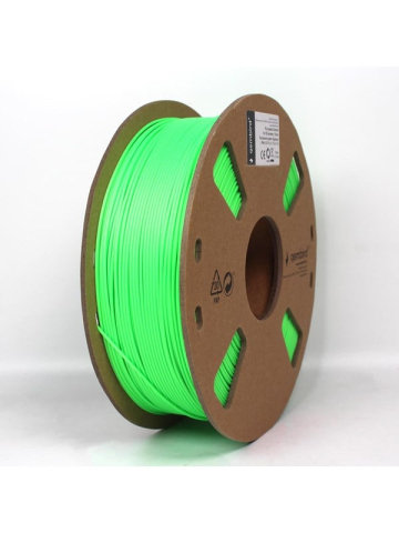 Gembird PLA filament - Fluoreszierendes grün - 1.75mm ø - 1 kg