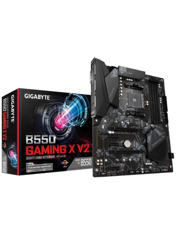 GIGABYTE B550 GAMING X V2 Mainboard - AMD B550 - AMD AM4 - DDR4 RAM - ATX