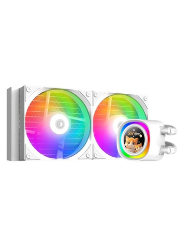 ID-Cooling FX240 LCD WHITE - CPU-Wasserkühlung - Max 25 dBA