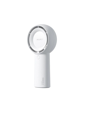 Jisulife Handheld Fan Life5 Plus 4000 mAh Portable Mini Blower USB Fan - White
