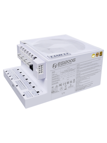 Lian Li Edge Gold 1200W White Netzteile - 1200 Watt - 120 mm - ATX 3.1 - 80 Plus Gold zertifiziert