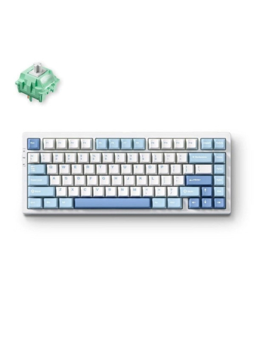 MCHOSE G75 Pro Wireless Gasket Mounted - Blue - Gaming Tastatur (TKL) - 75% - Englisch (US) - Blau