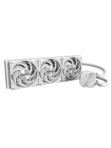 Montech HyperFlow360 Silent White - CPU-Wasserkühlung - Max 25 dBA