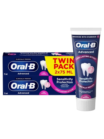 Oral-B Zahnpasta Sensitivity Protection Duo - 2x75ml