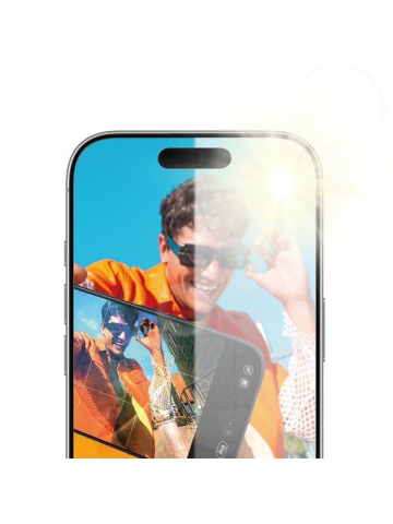 PanzerGlass Anti-Reflective Armor Screen Protector iPhone 17 | iPhone 16 Pro w. EasyAligner