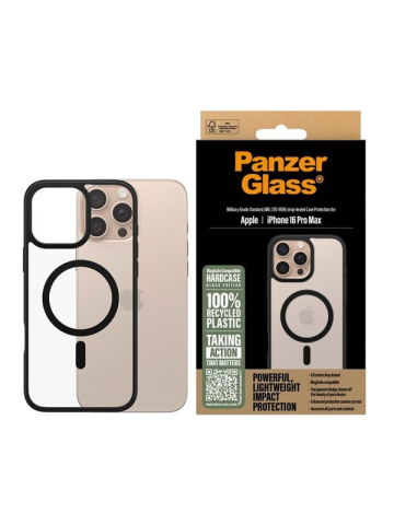 PanzerGlass HardCase Black MagSafe iPhone 16 Pro Max