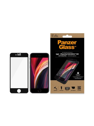 PanzerGlass Screen Protector Apple iPhone 8 | 7 | 6s | 6 | SE (2020/2022) | Edge-to-Edge