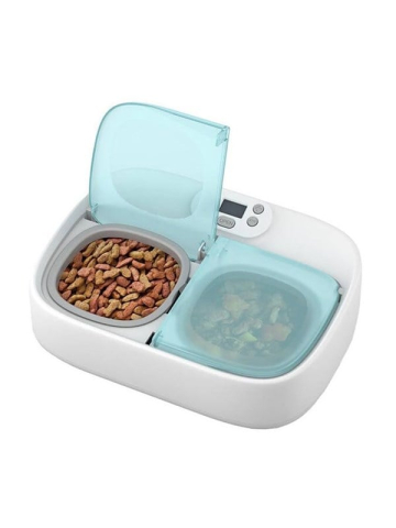 Petoneer Zwei-Mahlzeiten Futterautomat Smart Bowl mit Kühlung