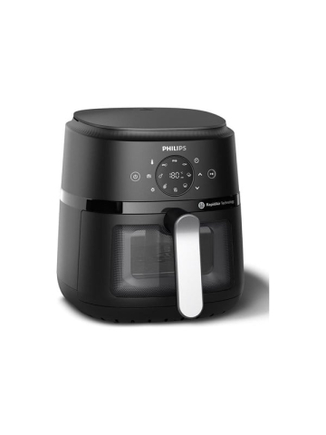 Philips 2000 Series NA221 - hot air fryer - black / silver