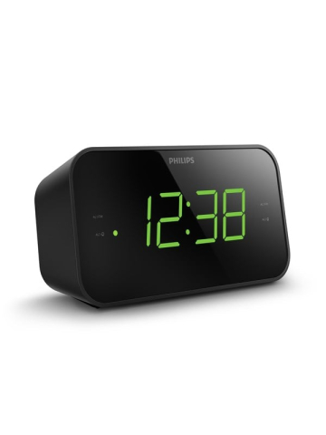 Philips TAR3306 - clock radio - FM - Mono - schwarz