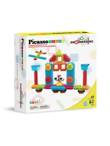 PicassoTiles Hedgehog Blocks, Bauset mit 41 Teilen