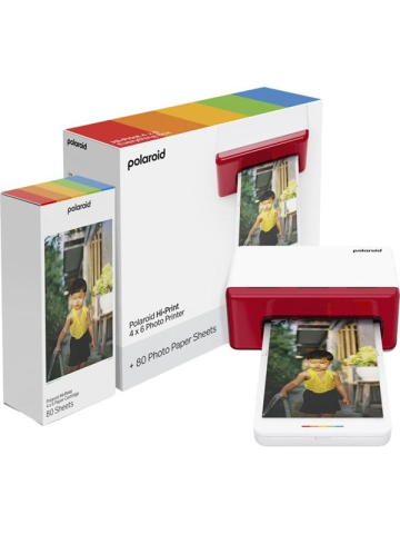 Polaroid Hi-Print 4x6 Photo Printer Everything Box - White