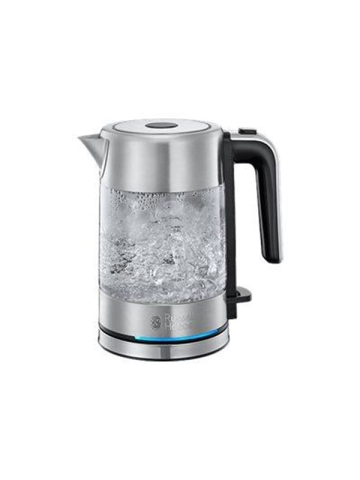 Russell Hobbs Wasserkocher Compact Home 24190-70 - Glass/glossy stainless steel/black - 2200 W