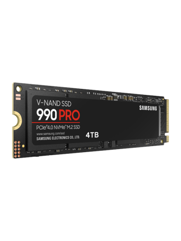 Samsung 990 Pro SSD - 4TB - Ohne Kühlkörper - M.2 2280 - PCIe 4.0