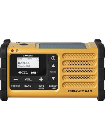 Sangean MMR-88 - Handcrank - Solar Radio - AM/FM/Weather