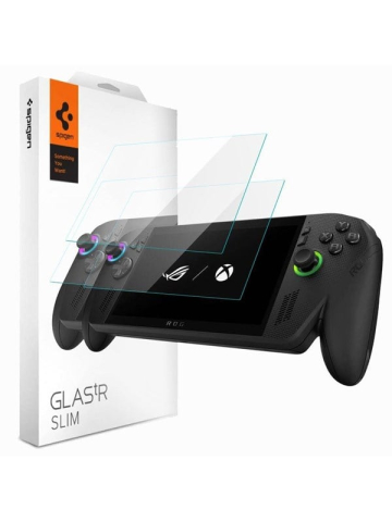 Spigen Glas.tR Slim Tempered Glass 2-Pack for ROG Xbox Ally X (2024/2025) / ROG Xbox Ally (2025) / ROG Ally (2023) / MSI Claw 7 AI+ - Miscellaneous Zubehör für Spielkonsole - Asus Rog Ally