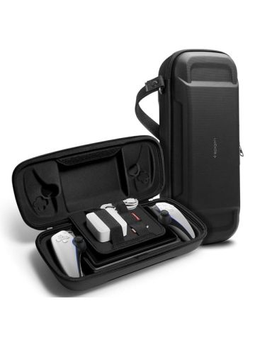 Spigen Rugged Armor Pro Pouch - black - Sony Playstation Portal - Miscellaneous Zubehör für Spielkonsole - PlayStation Portal